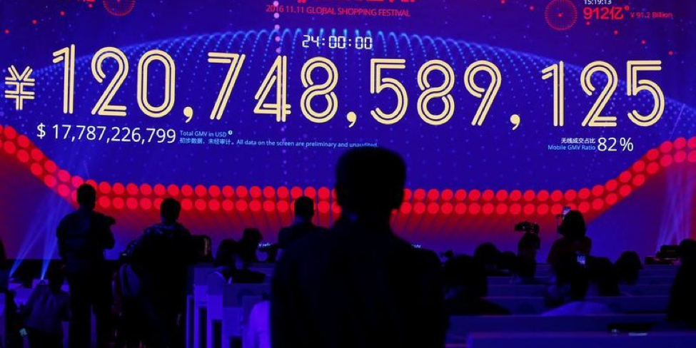 China’s unofficial shopping holiday, Singles’ Day, is already bigger than Black Friday and Cyber Monday combined